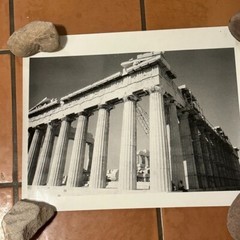 Photograph Print Janine Gordon Signed 16×20″ B/W Acropolis, Athens