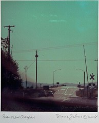 Diana Jahns – original, signed photograph «Rearview Overpass» – 2008