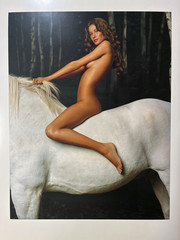Walter Chin Gisele Bundchen Vanity Fair Photo Print 18×12.25 Lady Godiva Art