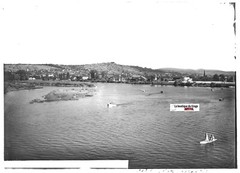 Glass Photo Plate Old Positive Black & White 13×18 cm Vichy, Allier Pedalos