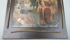 kathryn mckechnie collection 12 x 14 tile cowboy western digital collage picture