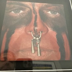 Framed Native American Art Photography Warrior Face Paint Hutnick Photographer