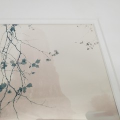 Li River Guilin China Framed Photo Shan Shui Style Signed 16.5″x20″