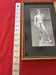 Photo Of David Sculpture: Michelangelo/ Matted And Framed