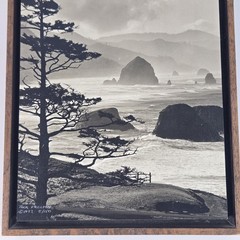 Rick Preston Photo Print Crescent Bay Shadow Box 1977 Vintage 8/150 Santa Ana CA