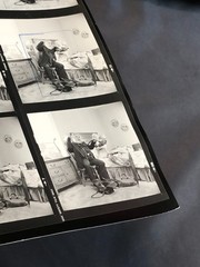NEWLY FOUND Hendrickson PHOTO Contact Sheet Proof & Negatives IN-HOUSE DR. VISIT