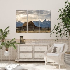 HOMEOART Country Wall Decor Farmhouse Landscape Canvas Wall Art Western Home …