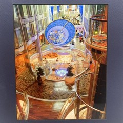 Matted Cruise Ship Interior Photo Print 11 X 14 Wall Art Gallery Decor