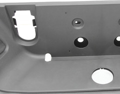 Black Rear Step Bumper Steel for 2009-2018 Dodge Ram 1500, 2019 RAM 1500 CLASSIC