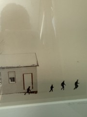 Vtg Framed &Matted BILL COLEMAN Signed Photo AMISH No 538- Amish Artists Proof