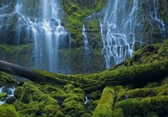 peter lik, fine art photography, landscape photography, waterfall, Oregon 
