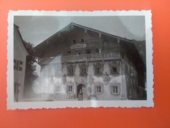 Foto antik alt Gasthof Walchseer Hotel Walchsee Österreich nice old Photo 1939