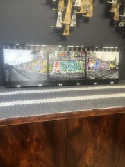 NEW Signed Bruce Reinfeld Analog Style Photography 36 X 12in Collectors Piece!