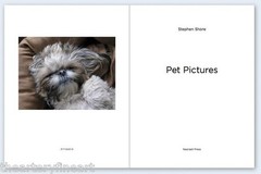 STEPHEN SHORE: Pet Pictures SIGNED Photo w/ Ltd Edition Book One Picture #73 NEW