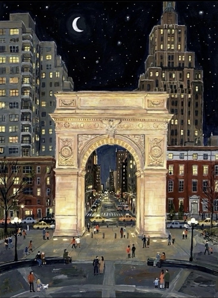 Digital Image NYC Photo Art Wallpaper Background, Wall Art Border And Borderless