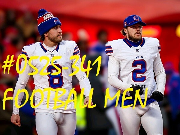MALE PORTRAIT #0525-341 -athletes series -football men- MARTIN- free ship usa