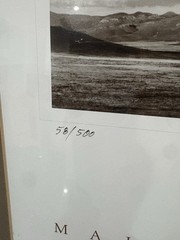 Jay Dusard Framed Signed Limited Edition Photograph Working Wilderness # 58/500