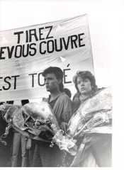 Press Photo ALE10190 Approximately 23×18 Cm 1986 Paris La Courneuve Victim Mani