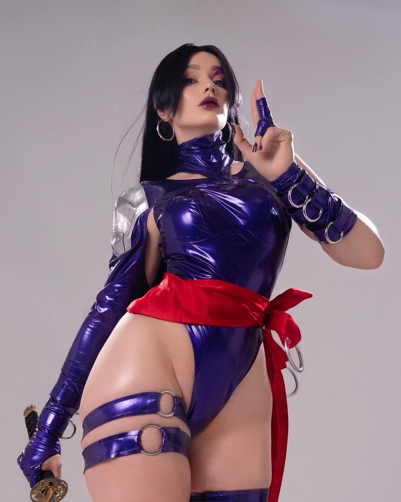 Psylocke 8×10 Photo Print Sexy Model Picture Cosplay X-Men Marvel Onlyfans