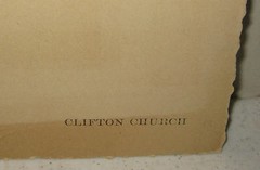 ANTIQUE *CLIFTON CHURCH* EARLY MORNING RIVER BRIDGE JACKSON NH LANDSCAPE PHOTO
