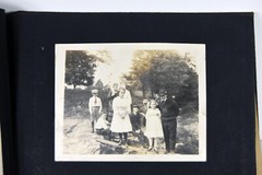 Antique Photo Album PA Conneaut Lake Pennsylvania Nurse Pets Horses Women