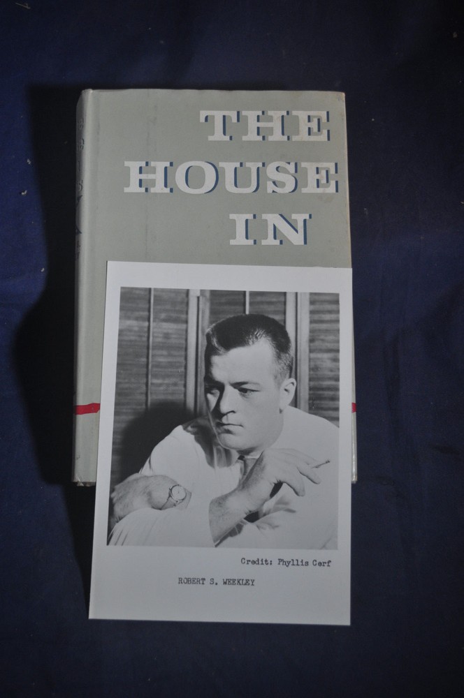 *FIRST* The House in Ruins WITH Author Promo Photo Robert S Weekley CIVIL WAR