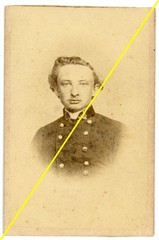 CDV Photo – Ck. Akademik (student) Franz Machek-Vienna – 21. 6. 1866