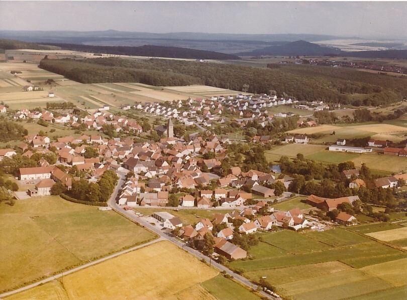 Old photo aerial stage 1973 each approx. 13.8x10cm W207l