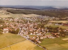 Old photo aerial stage 1973 each approx. 13.8x10cm W207l