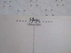 VTG RPPC REAL PHOTO EPSTEIN’S BRONZE STATUE OF ST MICHAEL & THE DEVIL POSTCARD