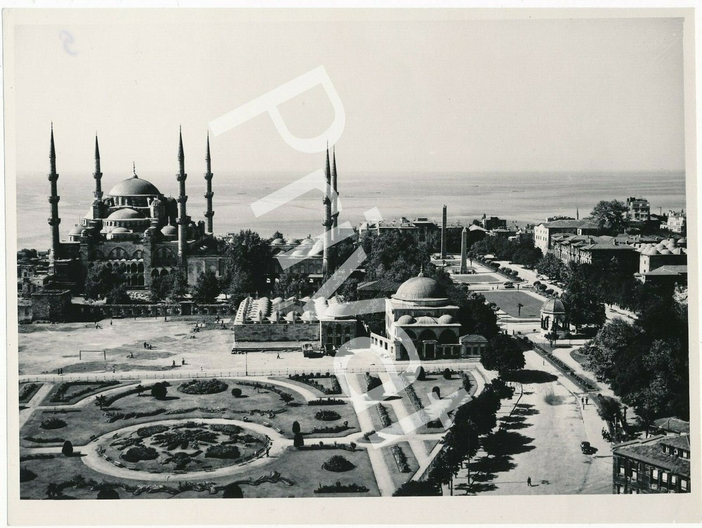 Photo H Kluth Sultan Ahmed (Blue) Mosque Istanbul 60s Hippodrome F1.56