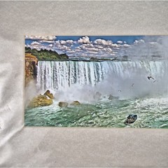 Niagara Falls Panoramic Landscape Photo Print Unframed Wall Art Decor Nature