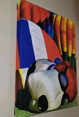 Canvas Photo Snoopy Naps, Burlington Balloon Festival, 16×20 Signed Gallery Wrap