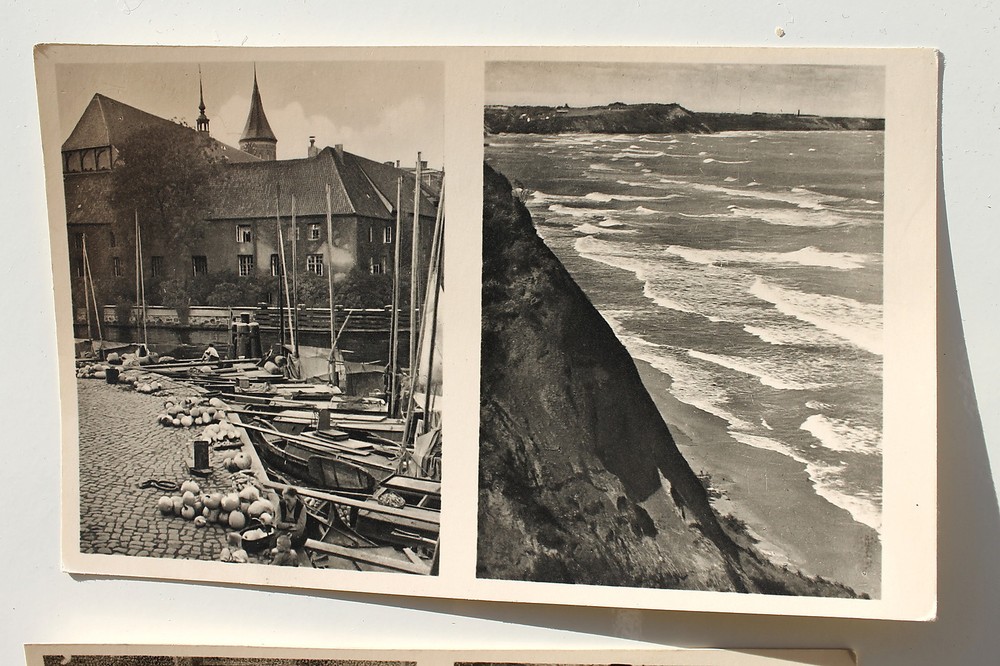 15743 2 Photos East Prussia Königsberg University And Cliff Coast Around 1939