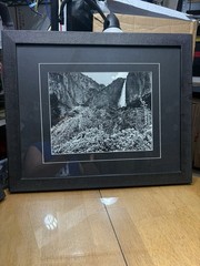 7 Framed & Matted Ansel Adams Prints: Denali, Winter Storm, Siesta, Etc