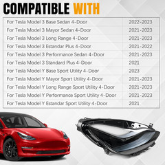 Right Full LED Headlight Assembly Fit for Tesla Model 3/Y 2021 2022 2023 | for 1
