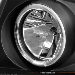 – for 04-08 Ford F150 F-150 Pickup Black Bezel Dual LED G2 Projector Headlights