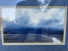 BADWATER Landscape Death Valley Pinole Camera Club Silver Framed 11”x 14” 1988