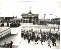 21x16cm org archive photo 1963 President John F. Kennedy in Berlin photo