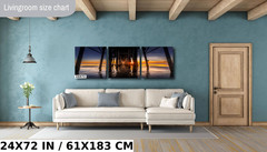 Oceanside Pier Sunset Photography: California Seascape Wall Art