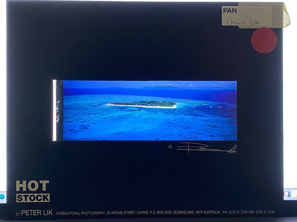 Peter Lik – Original Panoramic Slide Pieces of Film: Qty-5 (Very Rare Items)