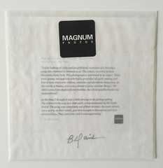 BRUCE DAVIDSON signed limited edition 2018 photograph 6×6 Magnum Square Aperture