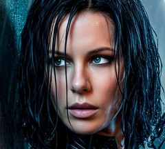 Underworld – Sexy Selene – Kate Beckinsale Vampire Metal Sign Art 14″ x 11″