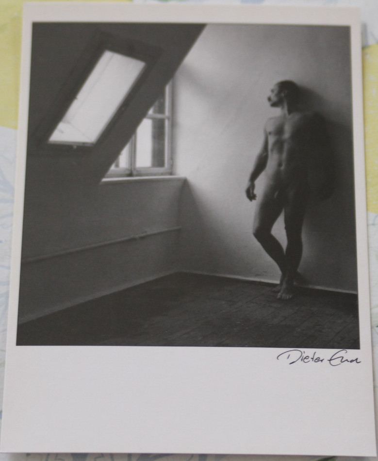 Photo postcard art nude 1 the solid nude dieter end photography man gay AM