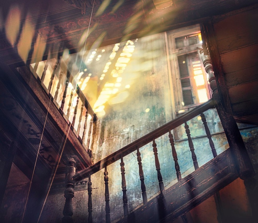 the staircase