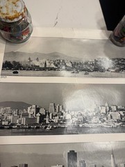 1915 To 1992 Photolithography Of San Francisco Framed
