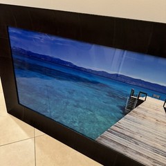 Peter Lik «Tahoe Jetty» Lake Tahoe 1.5M Framed Picture w/ COA