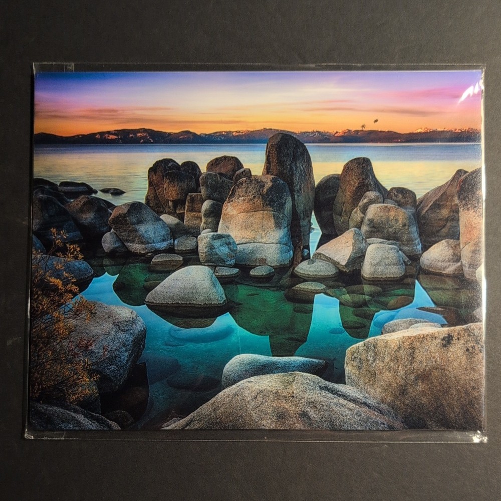 Lake Tahoe Landscape Photography Print 8 x 10 AC Stephen & J. Delso New Unframed