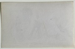 Antique Japanese Hand Colored Album Photo 3x Daily Life Scenes Meiji Era c1880