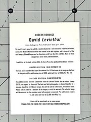 David Levinthal (b. 1949) Art Announcement Card 200” – Modern Romance
